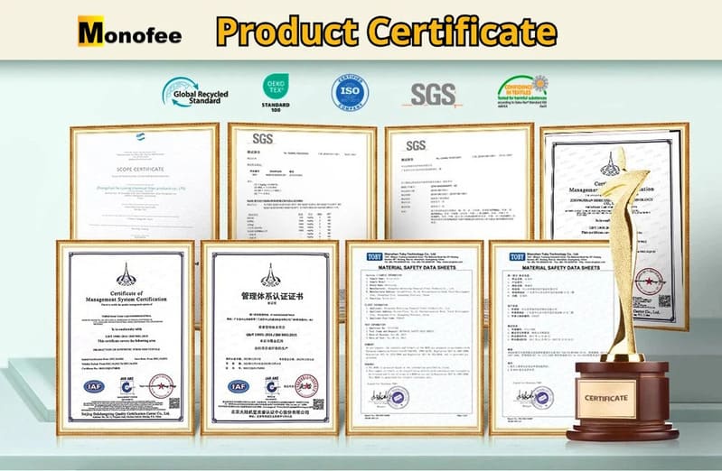 Relevant qualification certificates