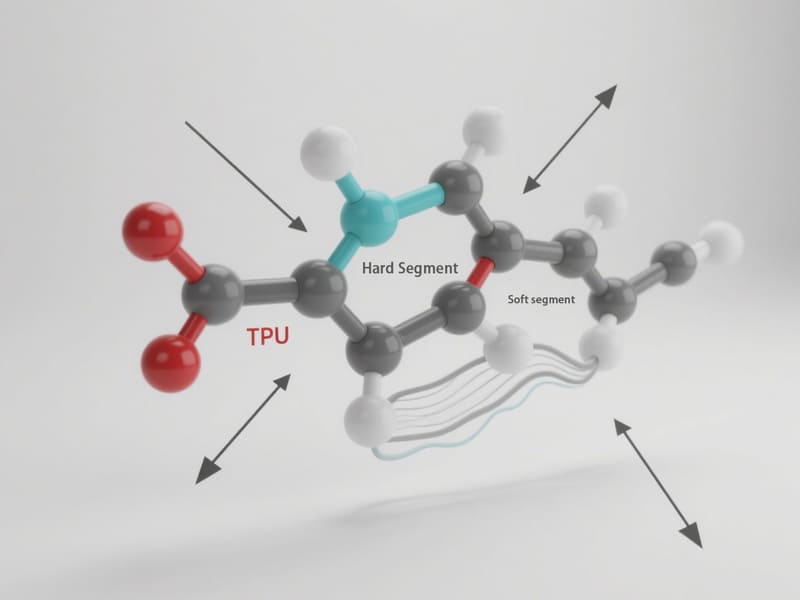 TPU molecular structure model