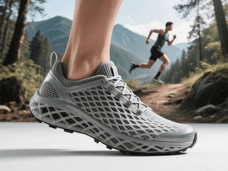TPU monofilament woven upper structure