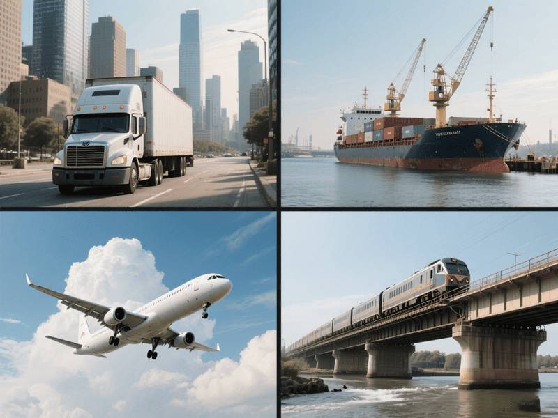 Global transportation diagram