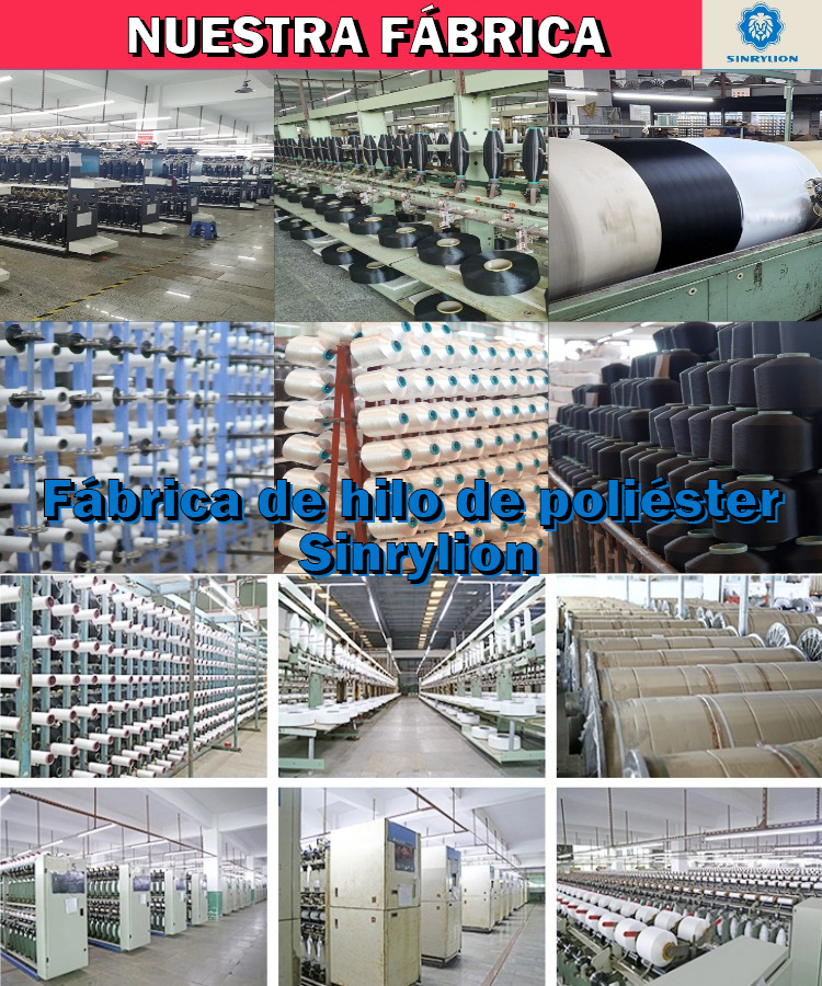 Fábrica de fabricantes de hilo retorcido de poliéster Fábrica de fabricantes de hilo retorcido de poliéster