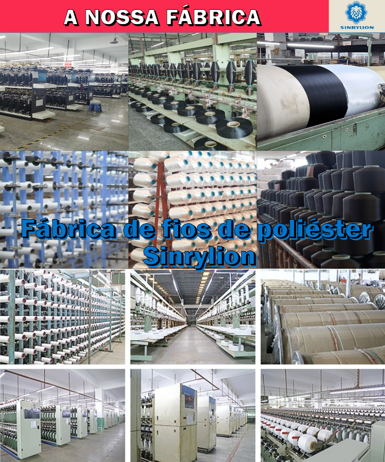 Fábrica dos fabricantes de fios poliéster texturizado Fábrica dos fabricantes de fios poliéster texturizado