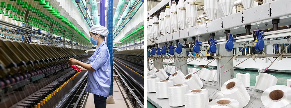 sinrylion Polyester twisted yarn manufacturer Manufacturing process