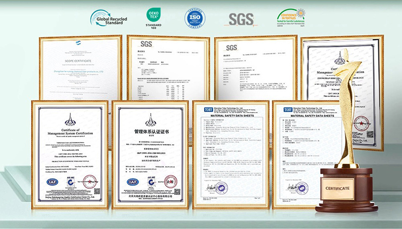 Polyester Draw Textured Yarn Certificate