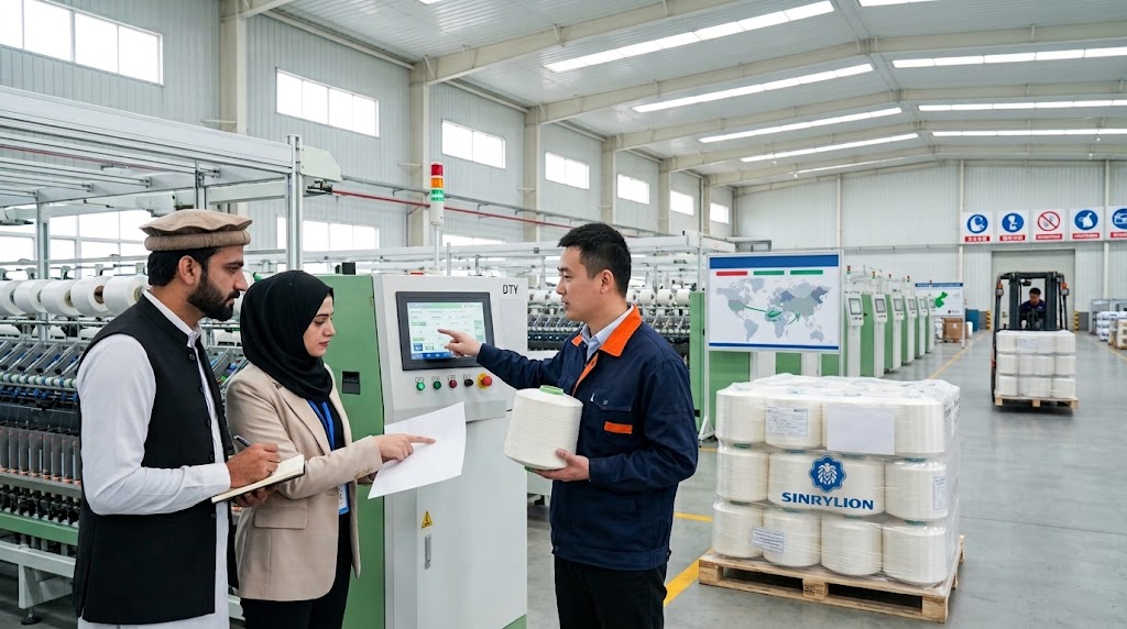 Polyester Filament Yarn Suppliers Proven Supply Chain Experience Serving the Pakistan Market
