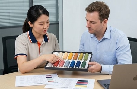Polyester Yarn Dyeing Manufacturer Custom